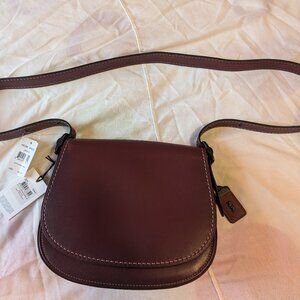 Coach GLVTN SADDLE Bag 23 with dust bag included